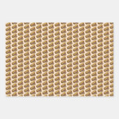 Jüdischer NYC Deli Bagel Capers Lox Creme Chee Geschenkpapier Set (Vorderseite 2)