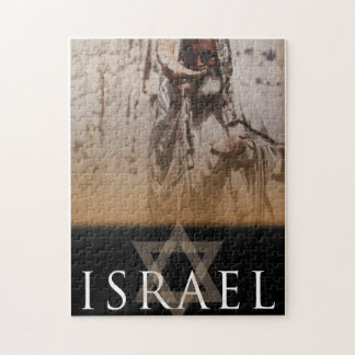 Jüdischer Puzzlespiel-Heiliger Mann Israels in Puzzle