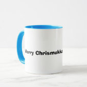 Jüdischer Rudolph Die Tasse Rentier Chrismukkah (Vorderseite Links)