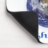 Jüdischer Shalom Mousepad (Ecke)