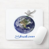 Jüdischer Shalom Mousepad (Mit Mouse)