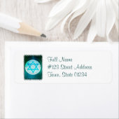 Jüdischer Star des David Mailing Label (Insitu)