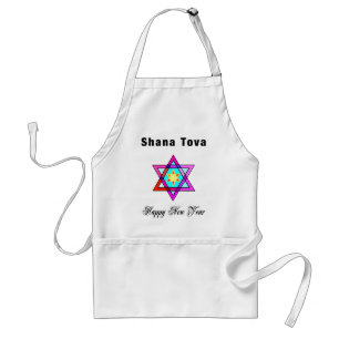 Jüdischer Star Shana Tova Schürze