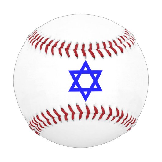 ✡︎ jüdischer Star von David Baseball (Vorderseite)
