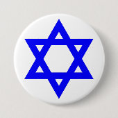 ✡︎ jüdischer Star von David Button (Vorderseite)
