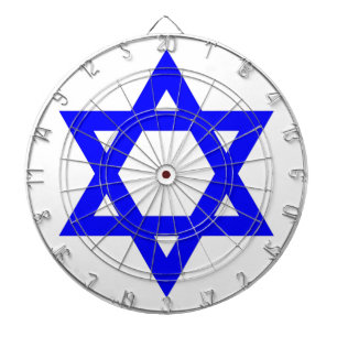 ✡︎ jüdischer Star von David Dartscheibe
