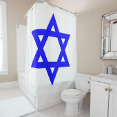 ✡︎ jüdischer Star von David Duschvorhang (Beispiel)