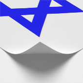 ✡︎ jüdischer Star von David Geschenkpapier (Ecke)