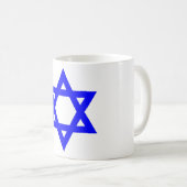 ✡︎ jüdischer Star von David Kaffeetasse (VorderseiteRechts)