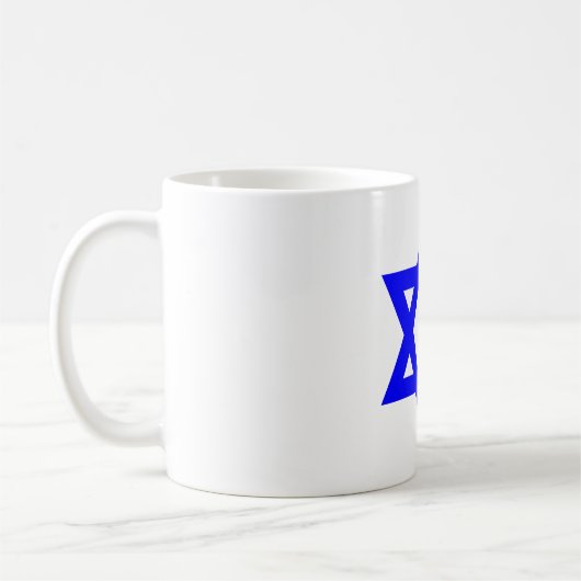 ✡︎ jüdischer Star von David Kaffeetasse (Links)