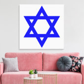 ✡︎ jüdischer Star von David Leinwanddruck (Insitu (Wohnzimmer))