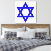 ✡︎ jüdischer Star von David Leinwanddruck (Insitu (Schlafzimmer))