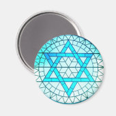 Jüdischer Star von David Magnet (Vorderseite/Rückseite)