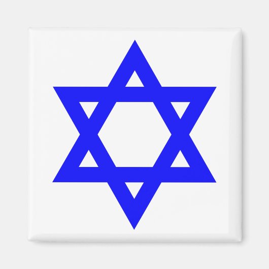 ✡︎ jüdischer Star von David Magnet (Vorne)