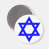 ✡︎ jüdischer Star von David Magnet (Vorderseite/Rückseite)