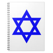 ✡︎ jüdischer Star von David Notizblock (Vorderseite)