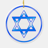 Jüdischer Star von David Ornament (Hinten)