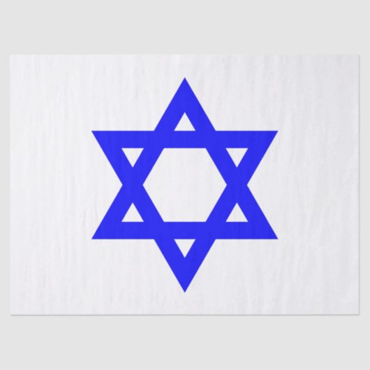 ✡︎ jüdischer Star von David Seidenpapier (Vorderseite)