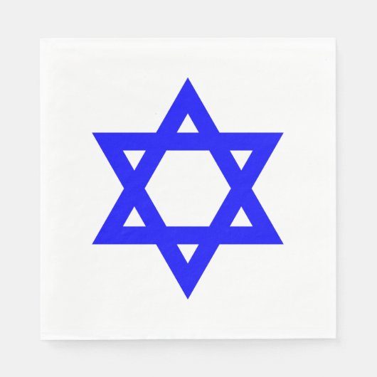 ✡︎ jüdischer Star von David Serviette (Vorderseite)