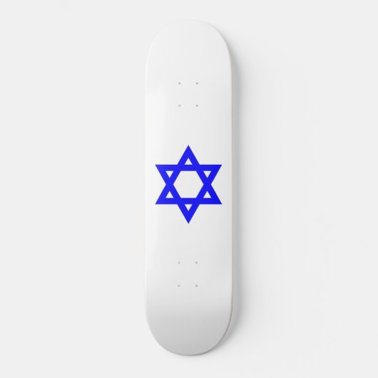 ✡︎ jüdischer Star von David Skateboard (Vorderseite)