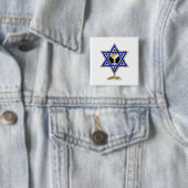 Jüdischer Stern Button (Beispiel)