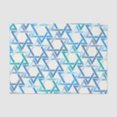 Jüdischer Stern david Geschenkverpackung Gewebe Pa Seidenpapier (Vorderseite)