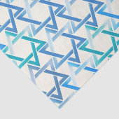 Jüdischer Stern david Geschenkverpackung Gewebe Pa Seidenpapier (Ausschnitt)