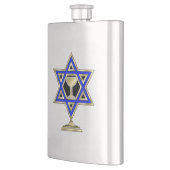 Jüdischer Stern Flachmann (Links)