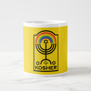 Jüdischer Stolz LGBTQ Jumbo-Tasse