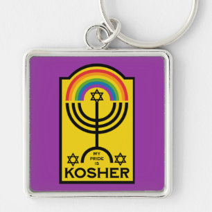 Jüdischer Stolz LGBTQ Schlüsselanhänger