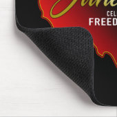 Jüdischer Unabhängigkeitstag Mousepad (Ecke)