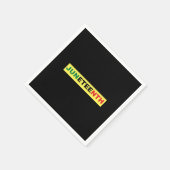 Jüdischer Unabhängigkeitstag Serviette (Ecke)