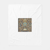 Jüdischer Wurf, Fleece und Sherpa-Decke (Vorderseite)