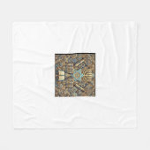 Jüdischer Wurf, Fleece und Sherpa-Decke (Vorderseite (Horizontal))