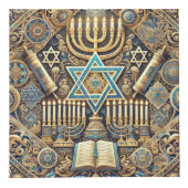 Jüdischer Würfel, kompakt konzipiert Würfel (Vorderseite)