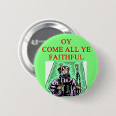 jüdisches channukah Lied Button (Vorne & Hinten)