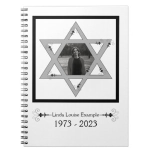 jüdisches Erinnerungsgastbuch Notizblock