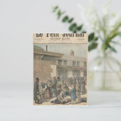 jüdisches Flüchtlingslager Postkarte (Stehend Vorderseite)