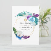 Jüdisches Foto Dankeskarte (Stehend Vorderseite)