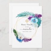 Jüdisches Foto Dankeskarte (Vorne/Hinten)