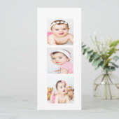 Jüdisches Foto - Einladung eines Hebräischen Mädch (Stehend Vorderseite)