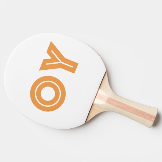 Jüdisches Geschenk, einzigartig, Oy VE Tischtennis Schläger (Seitenansicht)