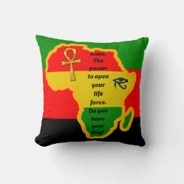 Jüdisches Geschenkkissen für schwarze Geschichte u Kissen