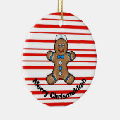 Jüdisches Gingerbread Man Chrismukkah Ornament (Rechts)