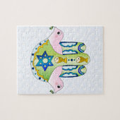 Jüdisches Hamsa Puzzle (Horizontal)