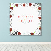 Jüdisches Hochzeitshilfebrett Leinwanddruck (Insitu (Holzboden))