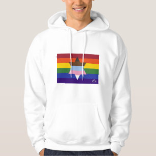 Jüdisches Inklusiv-Flag Sweatshirt