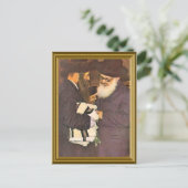 jüdisches Jahrgangsbild Postkarte (Stehend Vorderseite)