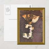 jüdisches Jahrgangsbild Postkarte (Vorne/Hinten)