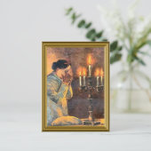 jüdisches Jahrgangsbild Postkarte (Stehend Vorderseite)